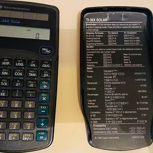 Texas Instruments TI-36X Solar Calculator